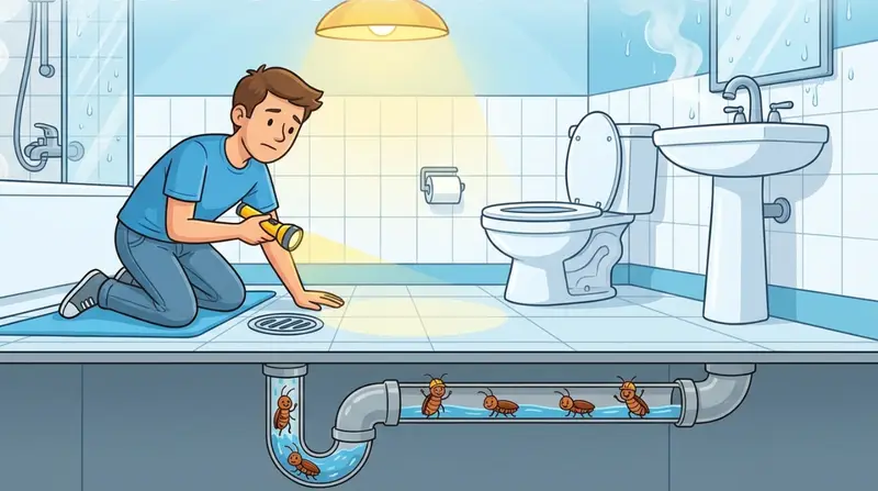 Baratas de esgoto: de onde vêm, porque aparecem e como evitar